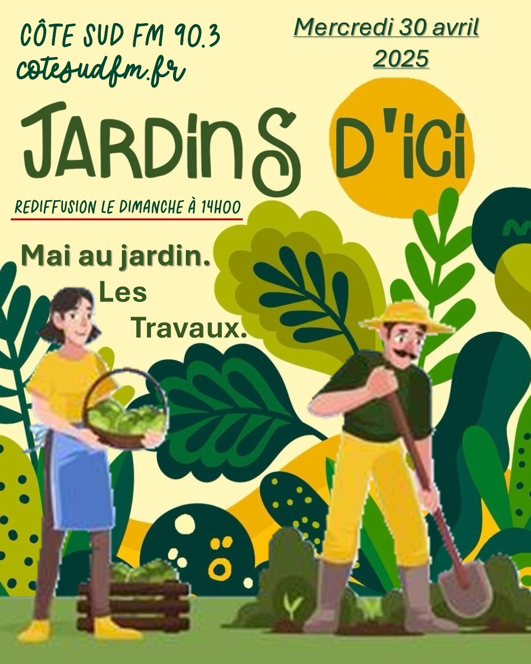 Arcangues paysages, mai au jardin
